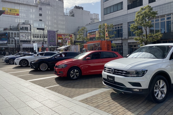 トヨタのサポカー展示会