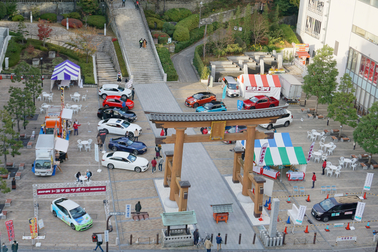 トヨタのサポカー展示会
