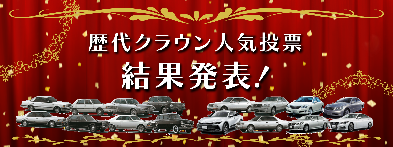 歴代クラウン投票結果発表