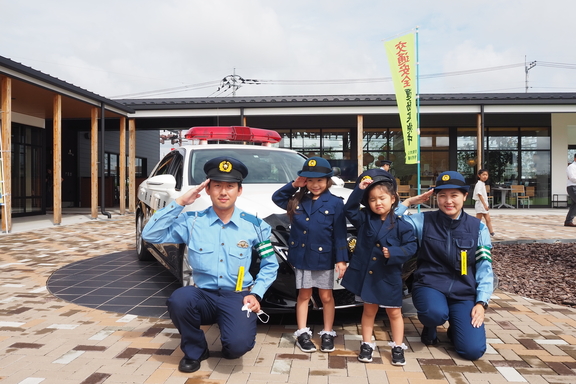 栃木県警記念撮影