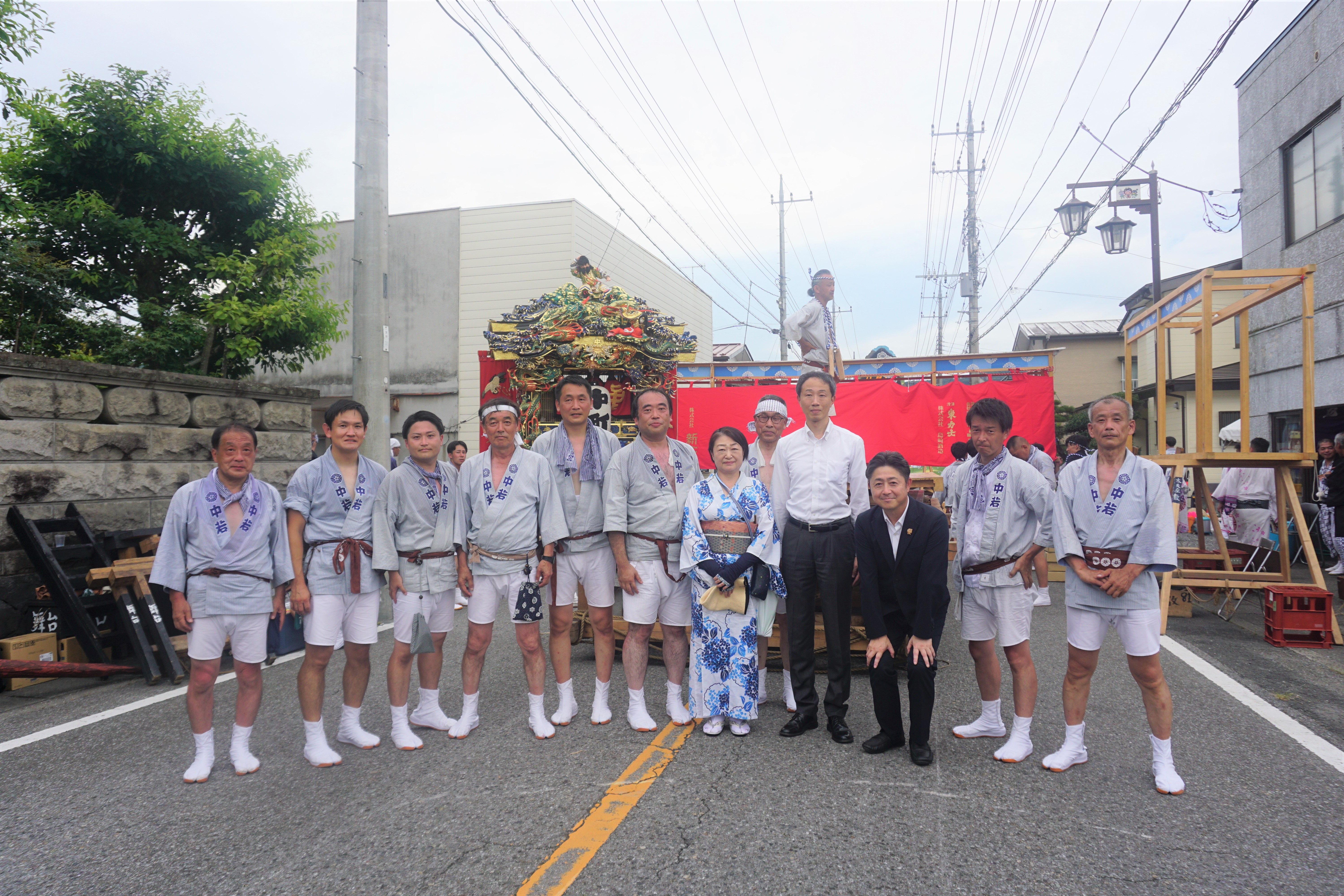山あげ祭り-集合写真
