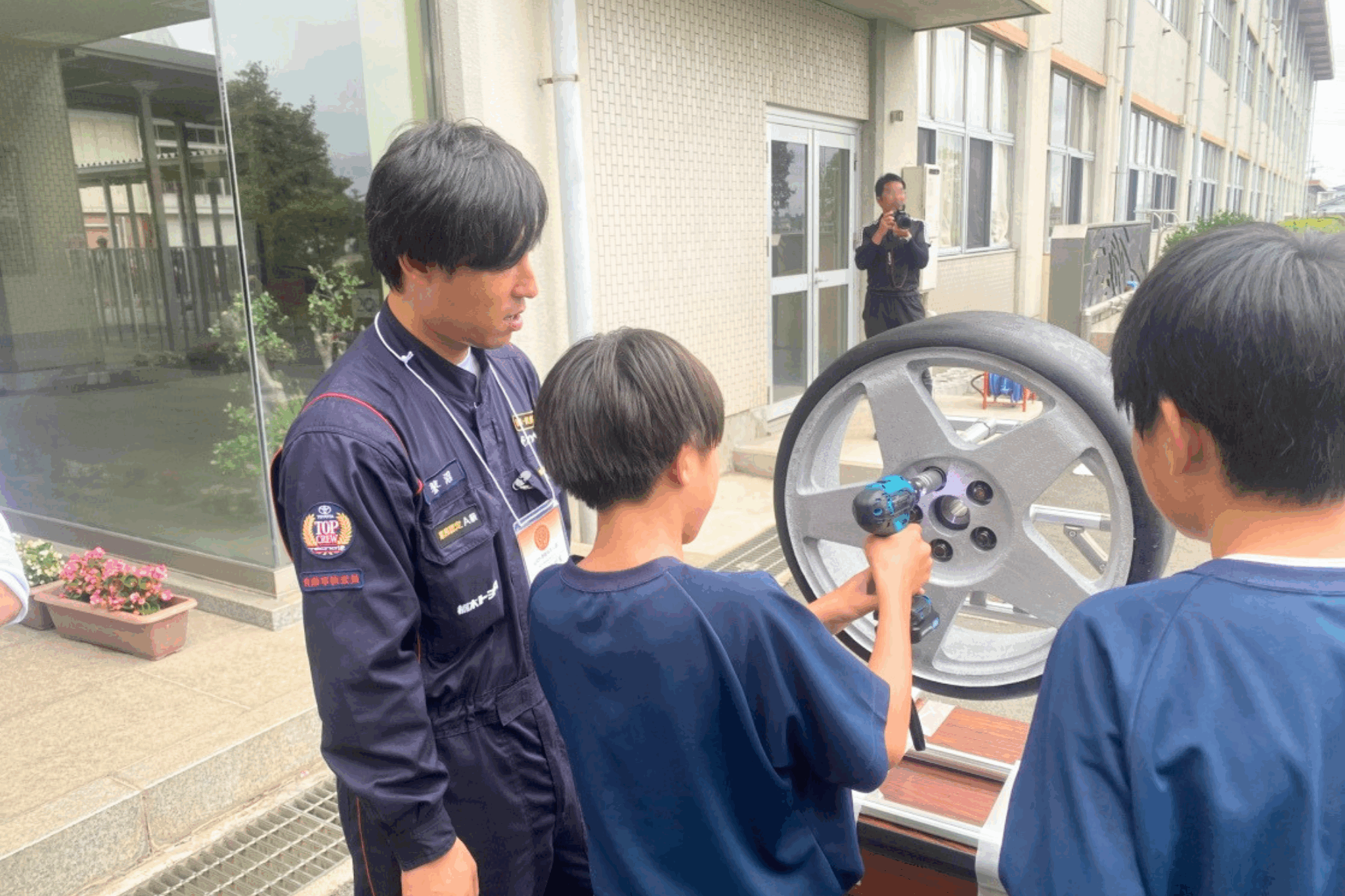 氏家中学校出前授業