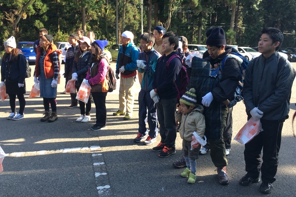 ハイキング＆登山道清掃活動